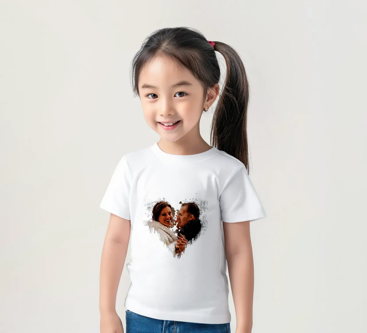 Koppel Liefde kinder t-shirt van Gunawan Rb