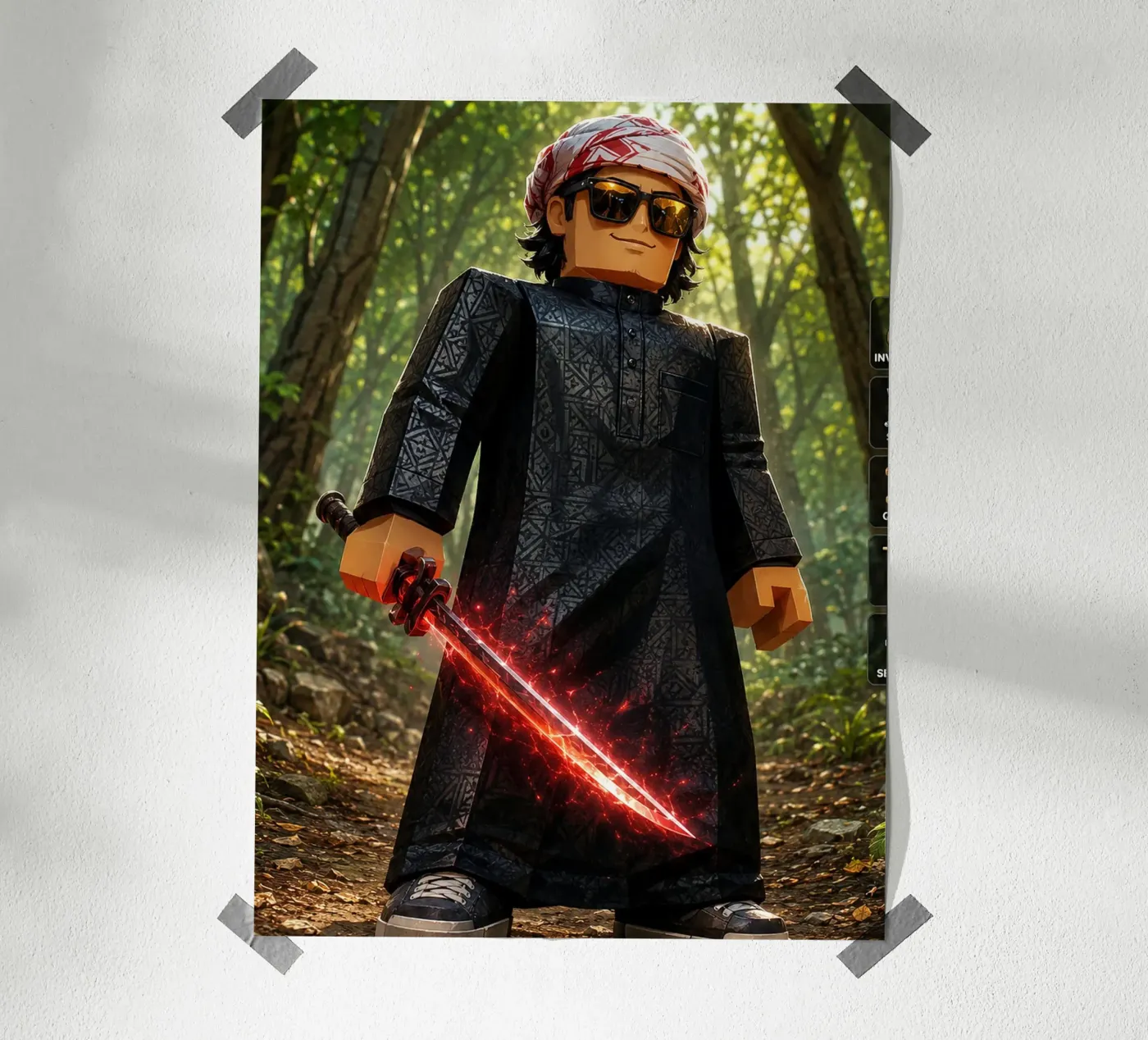 Roblox poster van AZR