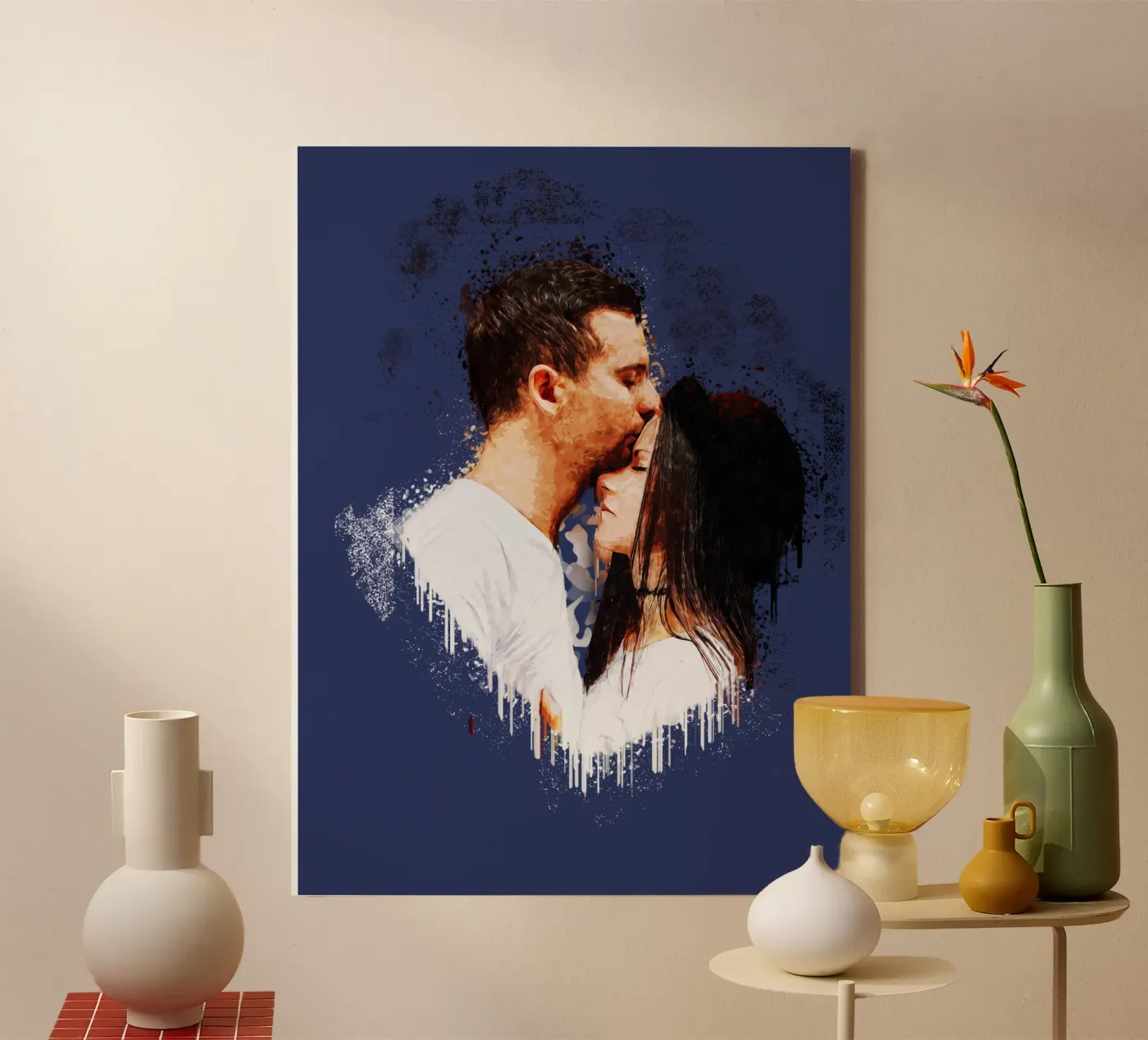 Jong stel canvas van Gunawan Rb