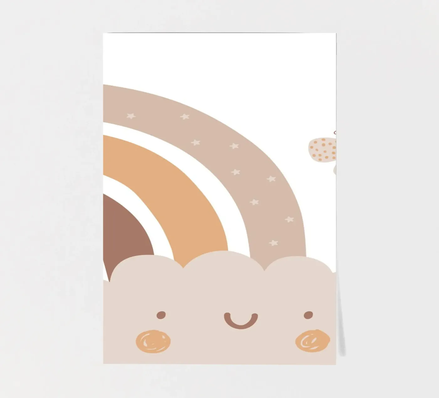 Cute smiling cloud stickervel van LisaArtes