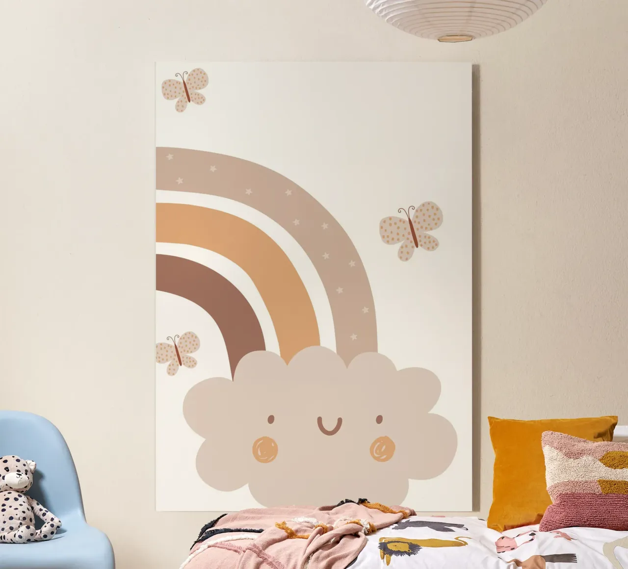 Cute smiling cloud plexiglass da LisaArtes