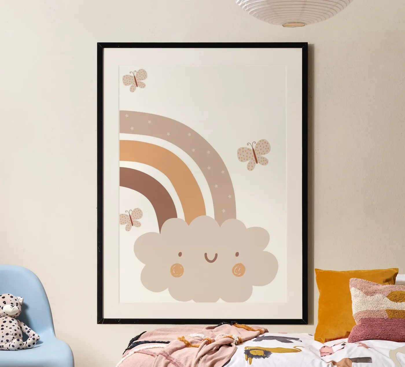 Cute smiling cloud poster da LisaArtes