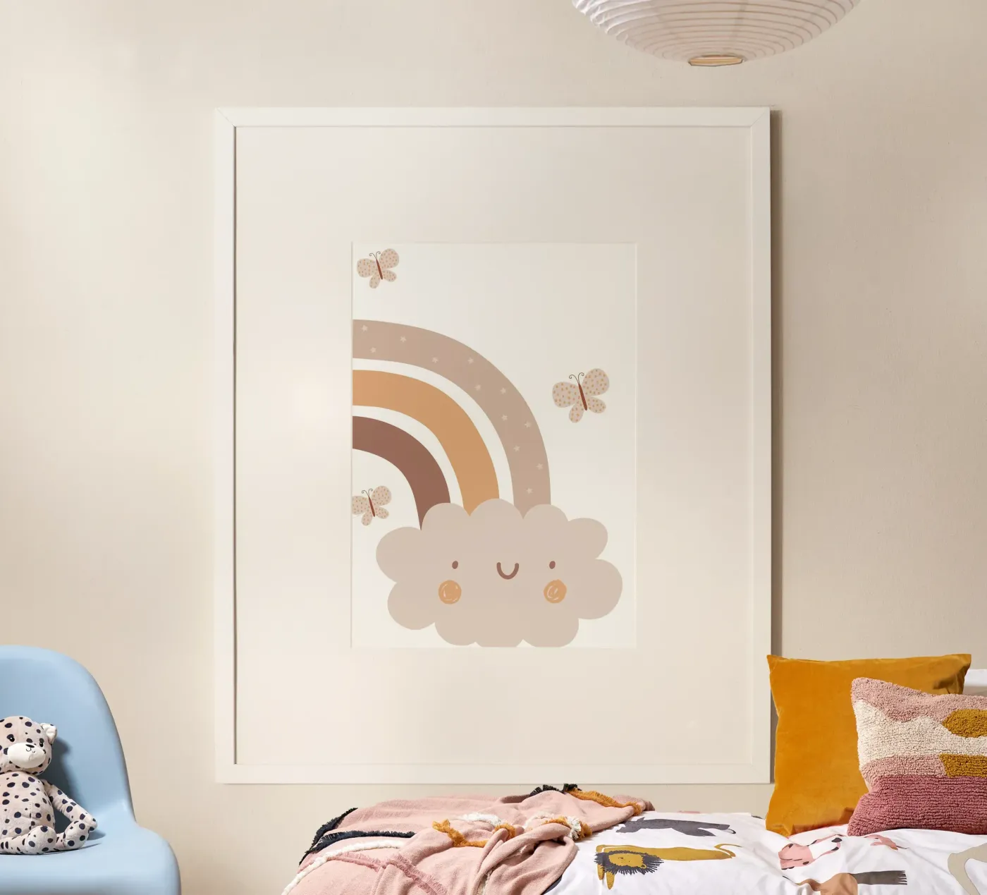 Cute smiling cloud poster da LisaArtes