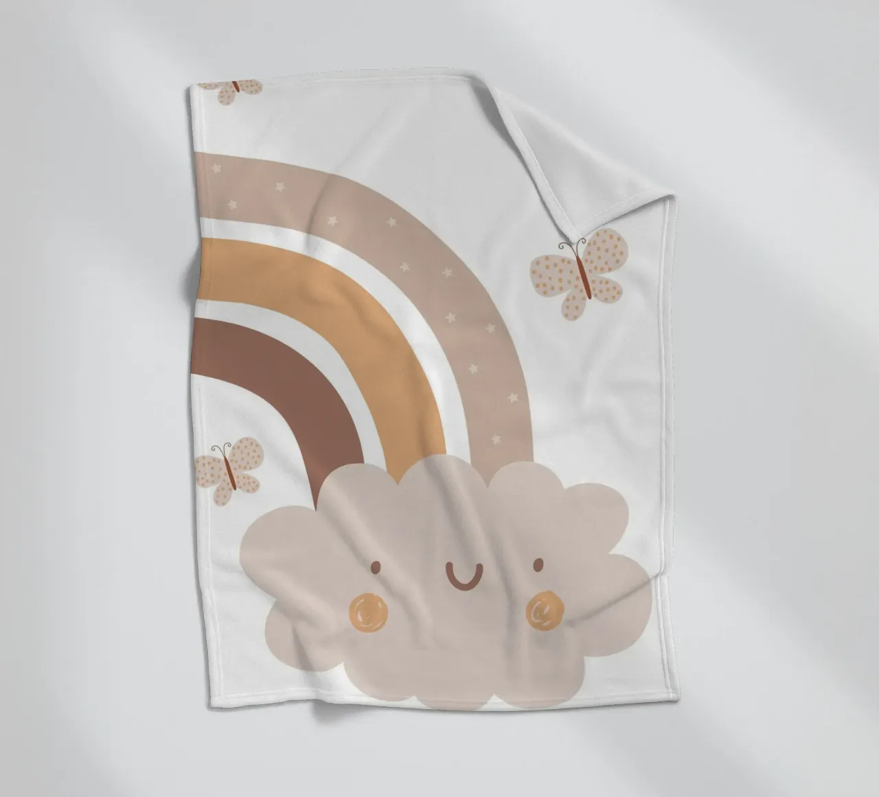Cute smiling cloud coperta in pile da LisaArtes