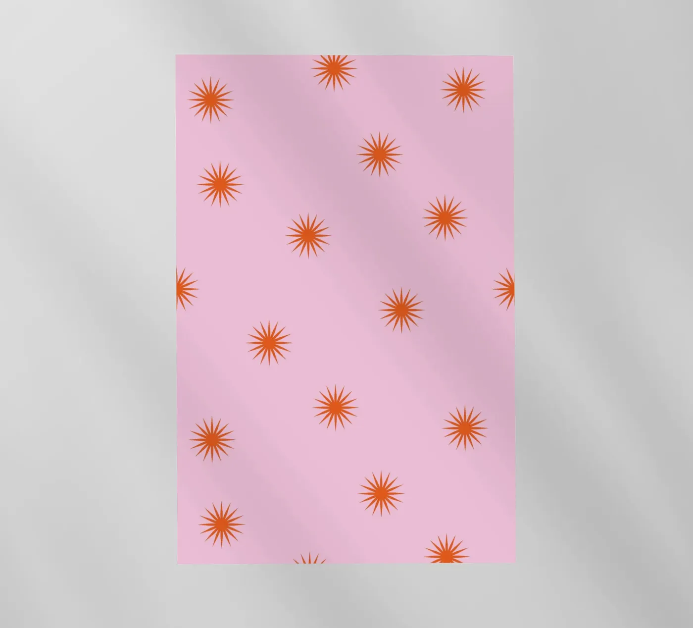 Sunshine Orange Pattern pellicola backlit da janamossmann