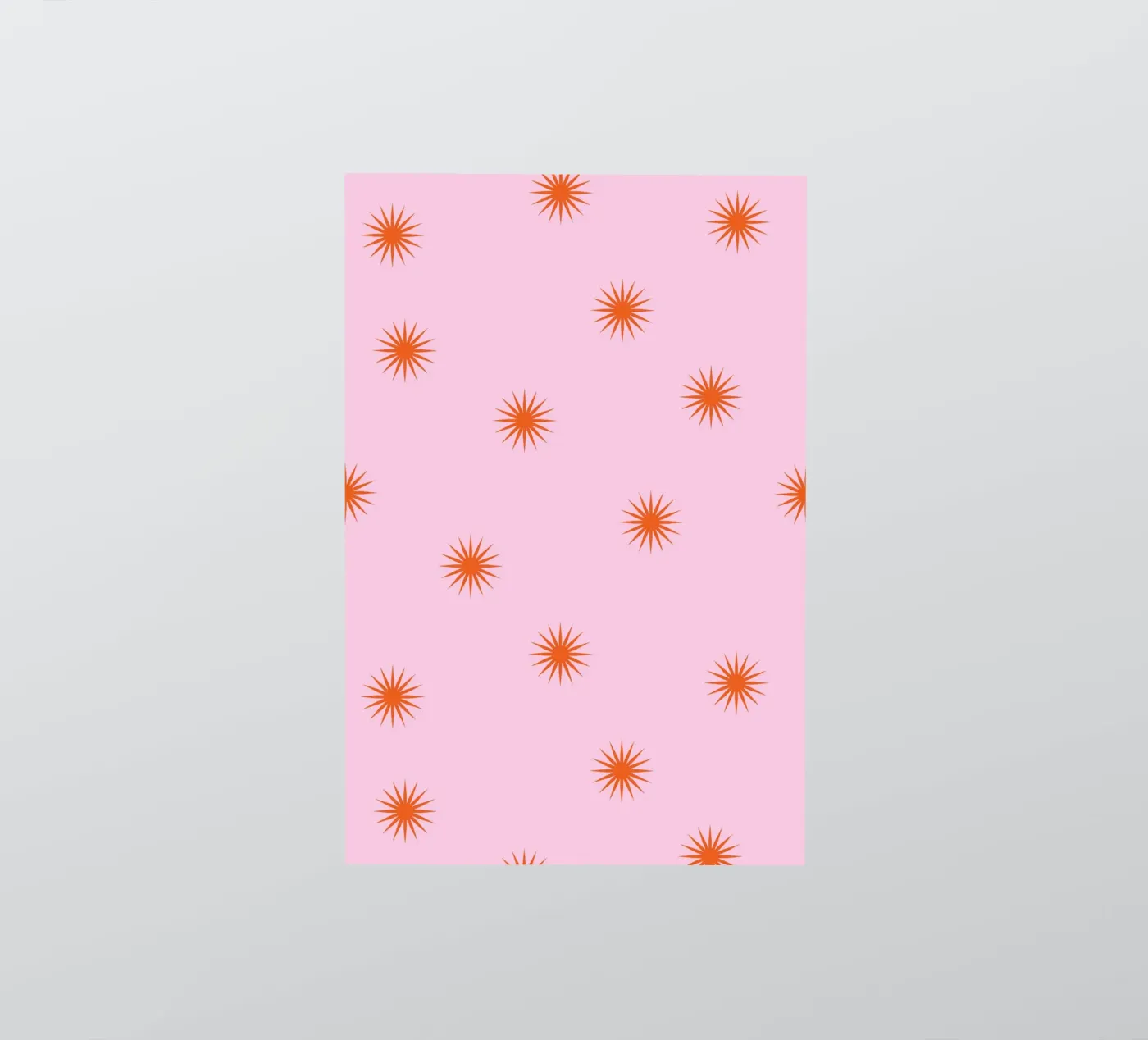Sunshine Orange Pattern sticker by janamossmann