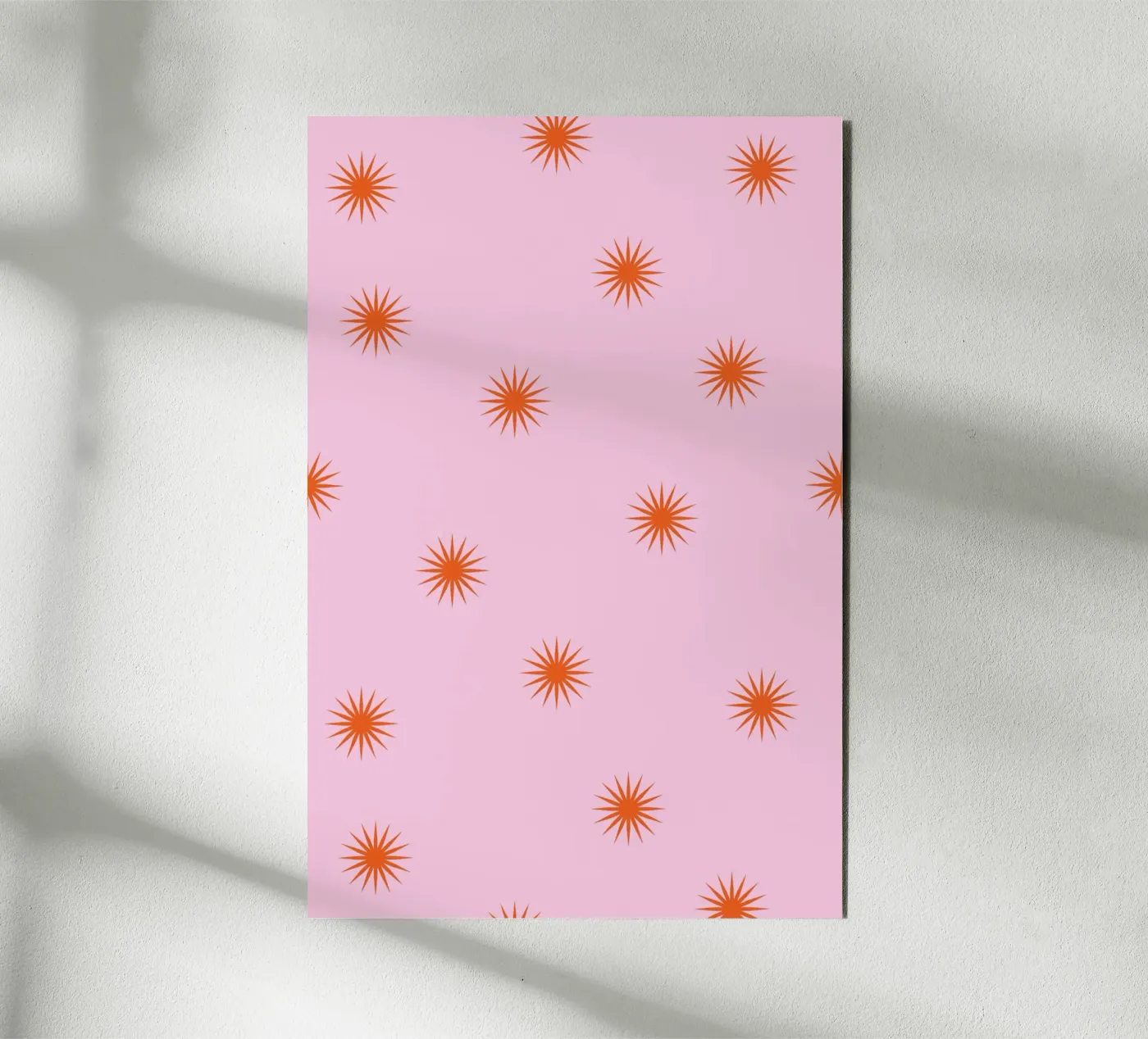 Sunshine Orange Pattern pannello forex da janamossmann
