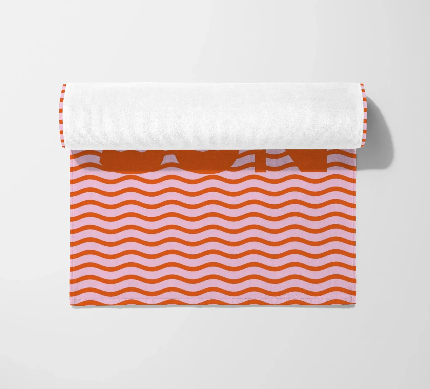 Sun Waves Orange telo mare da janamossmann