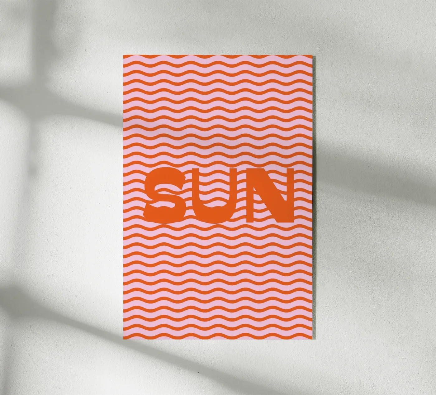 Sun Waves Orange plexiglass da janamossmann
