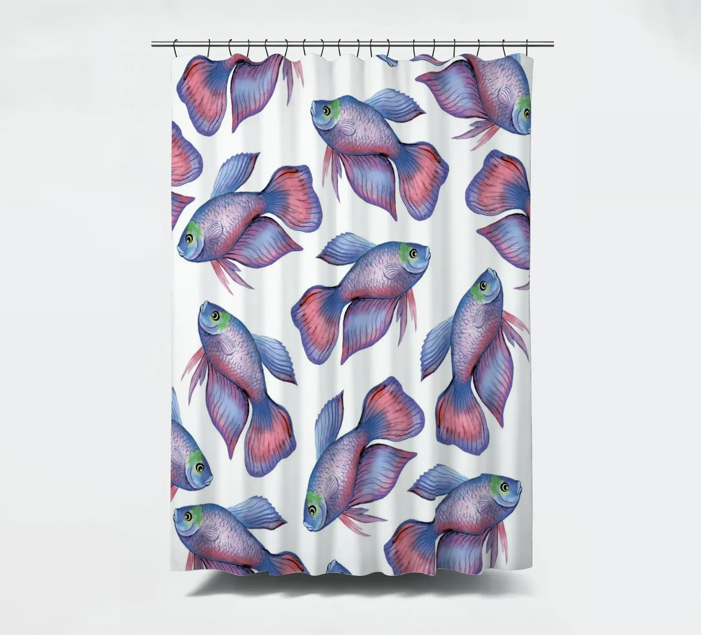 Fish pattern Duschvorhang von Happypatterns