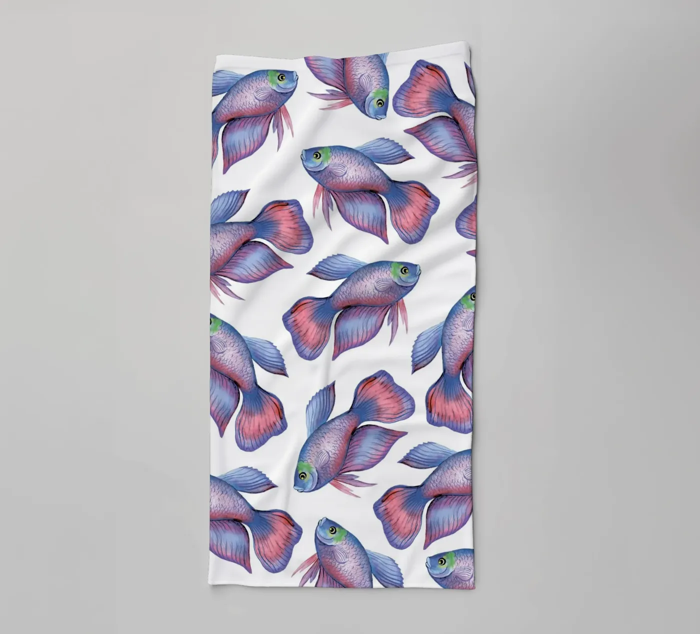 Fish pattern Handtuch von Happypatterns