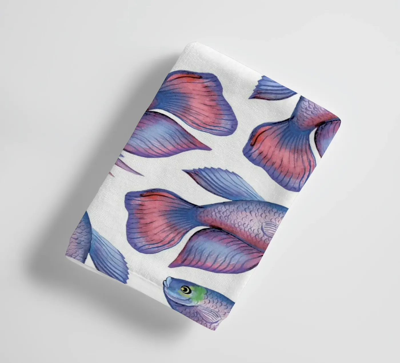 Fish pattern Handtuch von Happypatterns