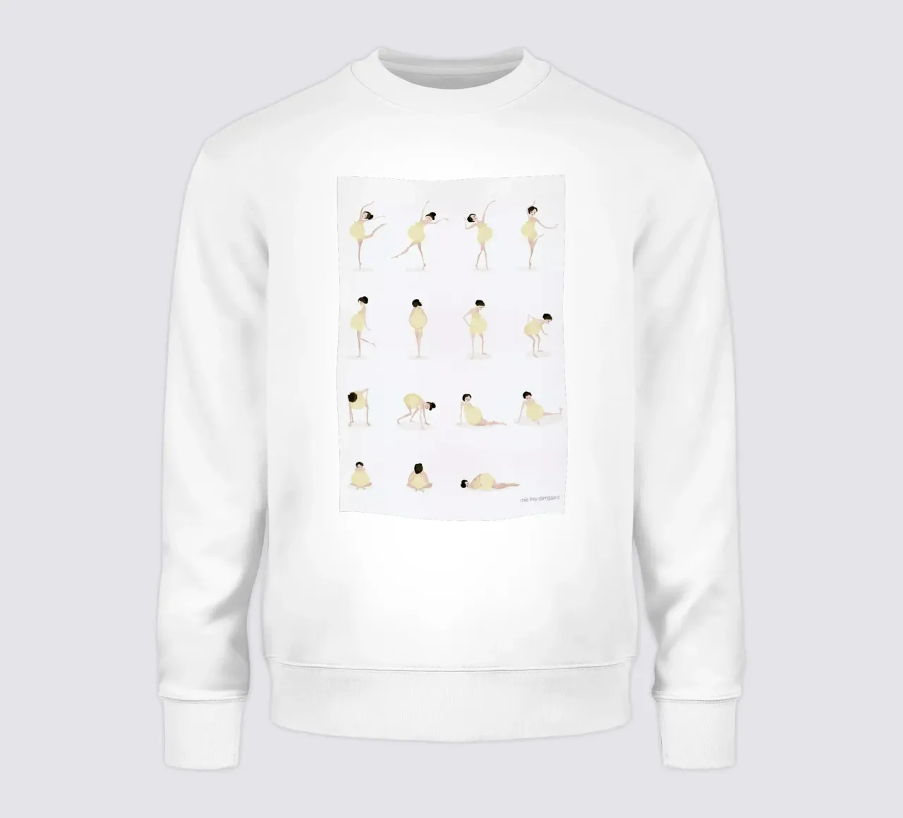 Waiting All Sweatshirt von Mie Frey Damgaard