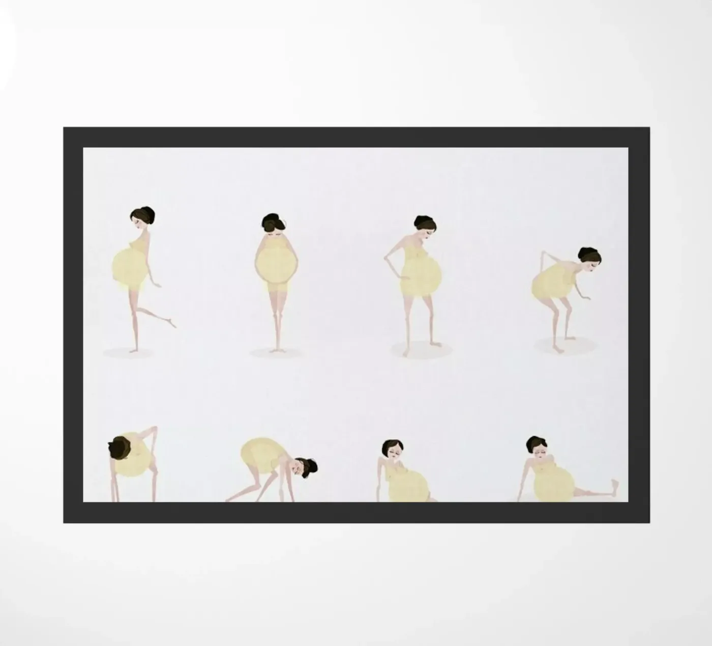 Waiting All doormat by Mie Frey Damgaard