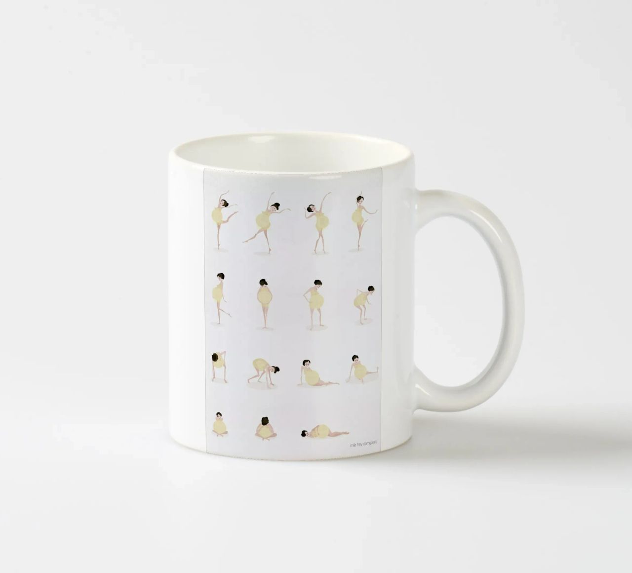 Waiting All tazza in ceramica da Mie Frey Damgaard