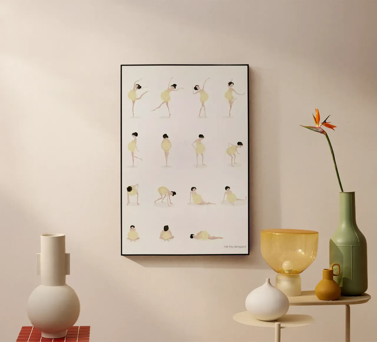 Waiting All plexiglass da Mie Frey Damgaard