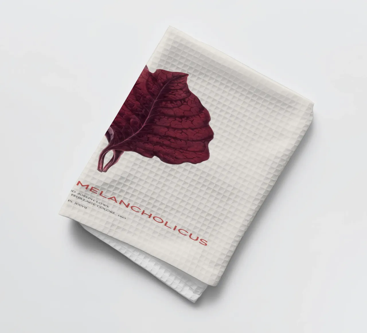 Essbarer Amaranth oder Amaranthus Melancholicus Geschirrtuch von Vintagrafica