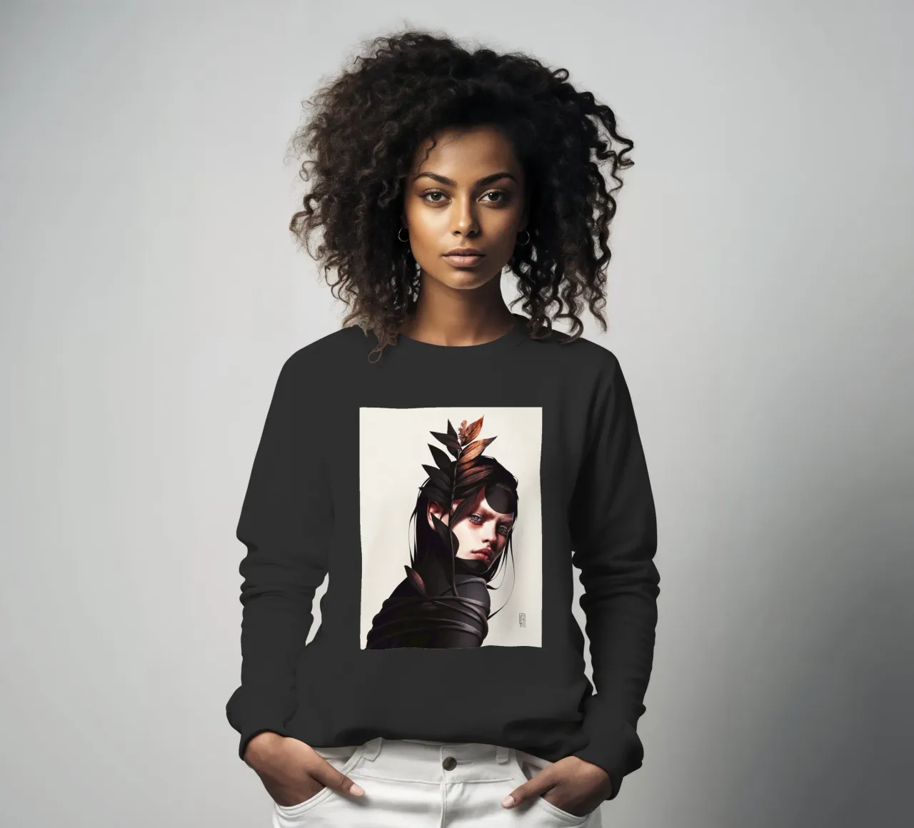 Binding Sweatshirt von laurahrubin