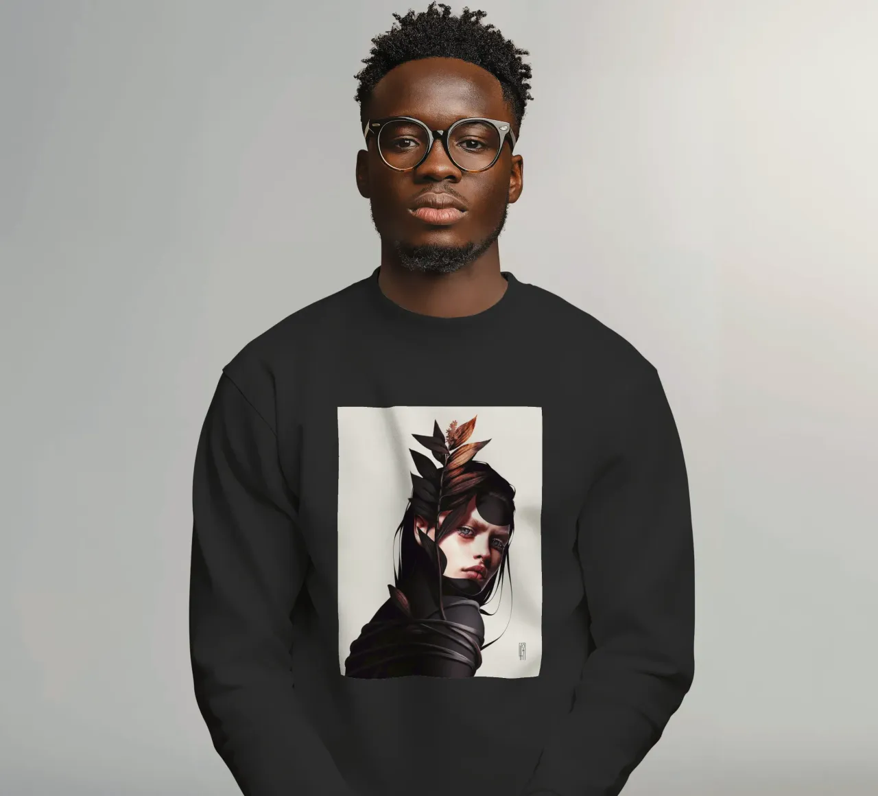 Binding Sweatshirt von laurahrubin