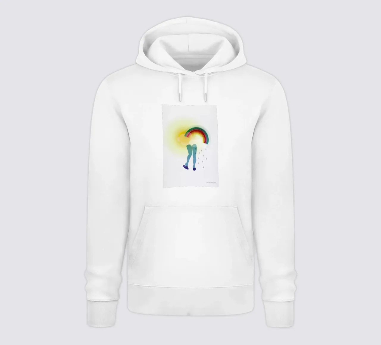 Puzzled felpa con cappuccio da Mie Frey Damgaard