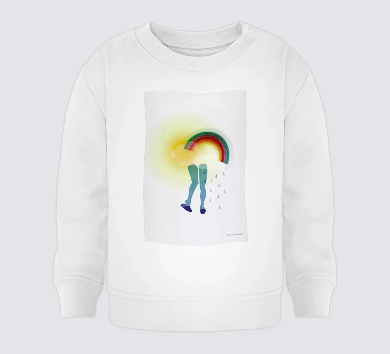 Puzzled felpa neonato da Mie Frey Damgaard