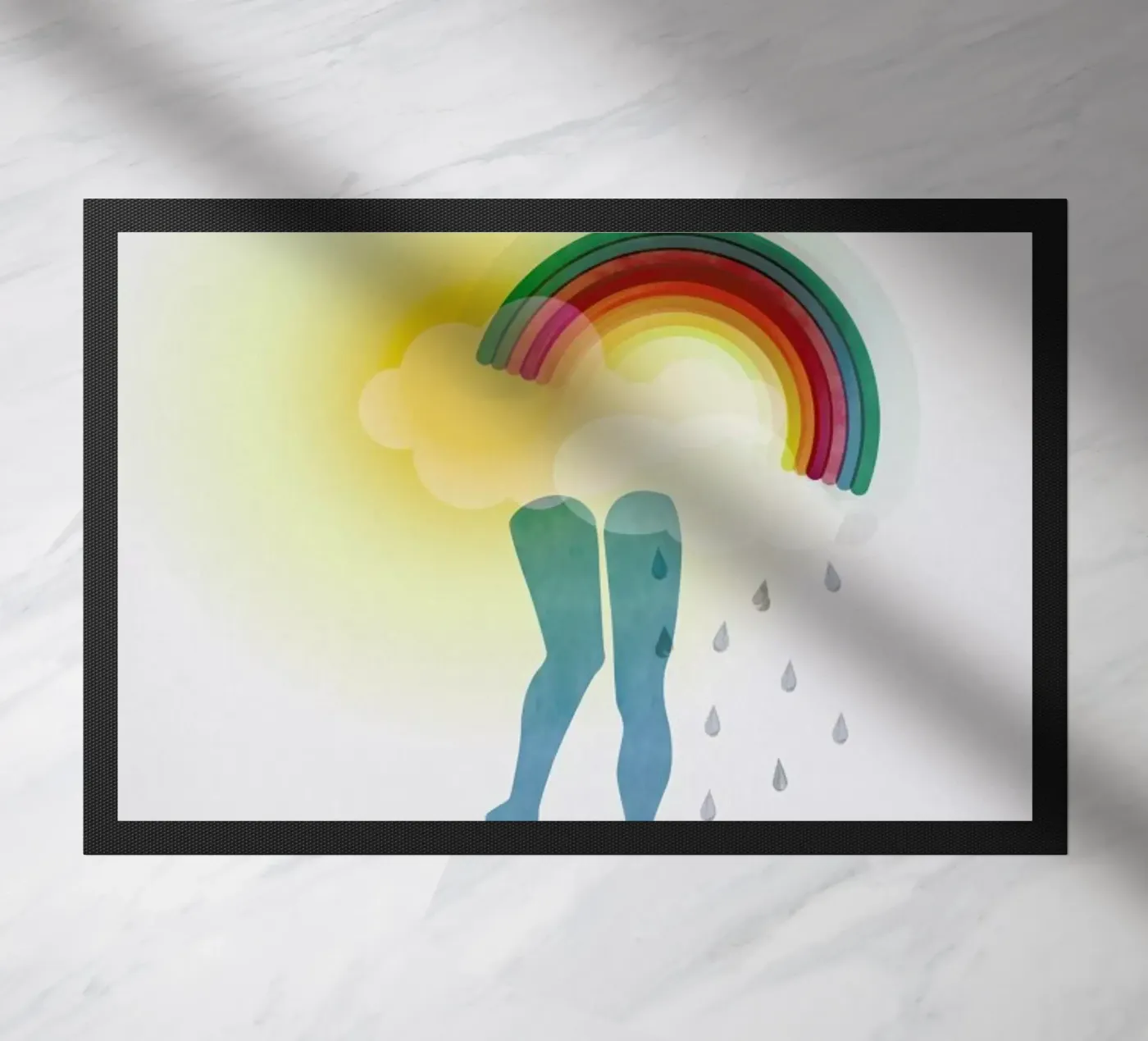 Puzzled Fußmatte von Mie Frey Damgaard