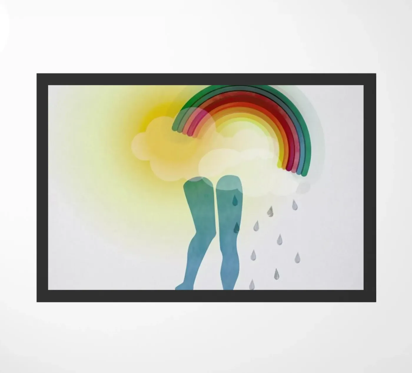 Puzzled Fußmatte von Mie Frey Damgaard