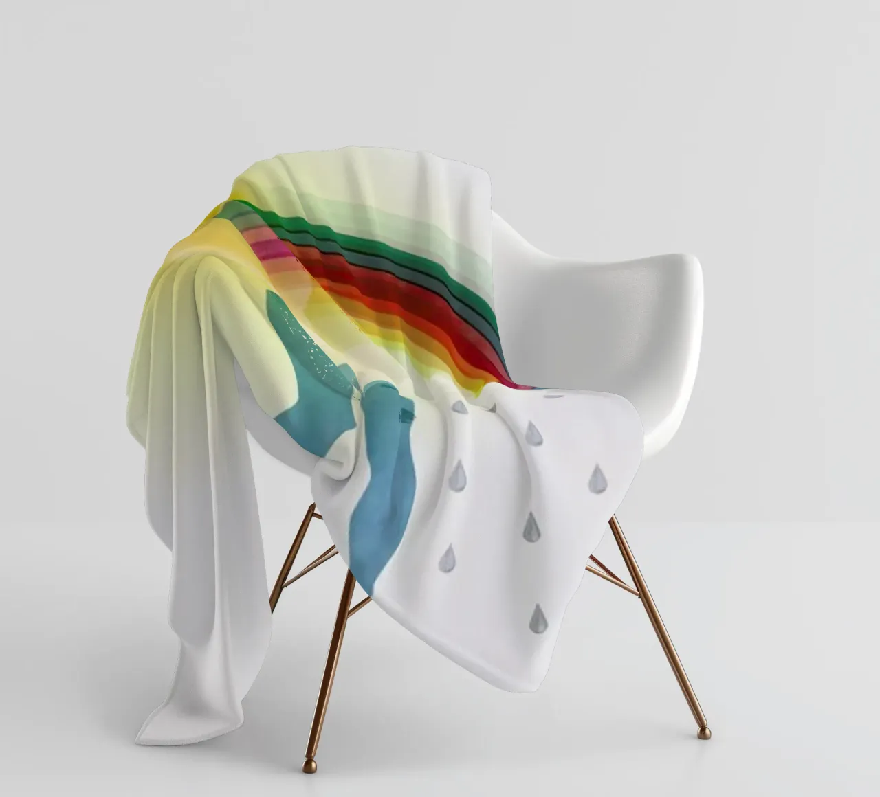 Puzzled Fleecedecke von Mie Frey Damgaard