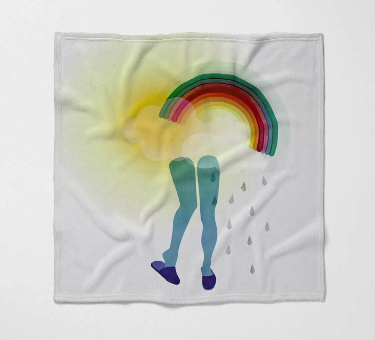 Puzzled Fleecedecke von Mie Frey Damgaard