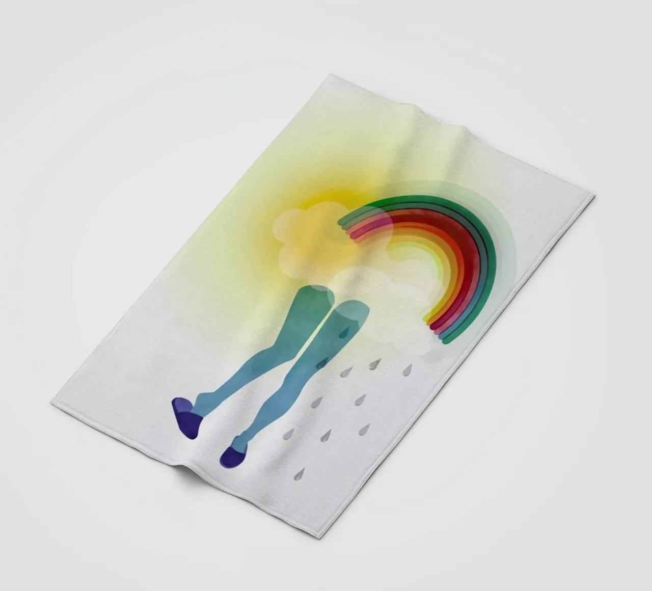 Puzzled Fleecedecke von Mie Frey Damgaard