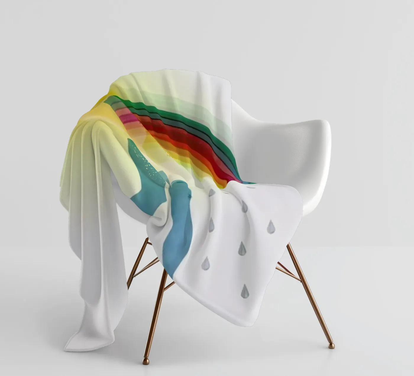 Puzzled fleecedeken van Mie Frey Damgaard