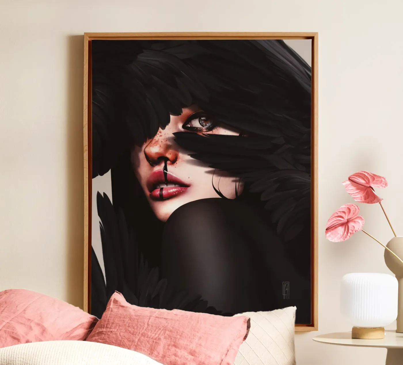 Dancing With Shadows tela da laurahrubin