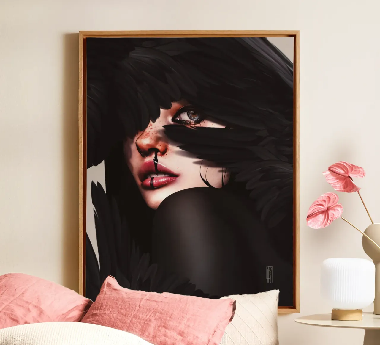 Dancing With Shadows tela da laurahrubin