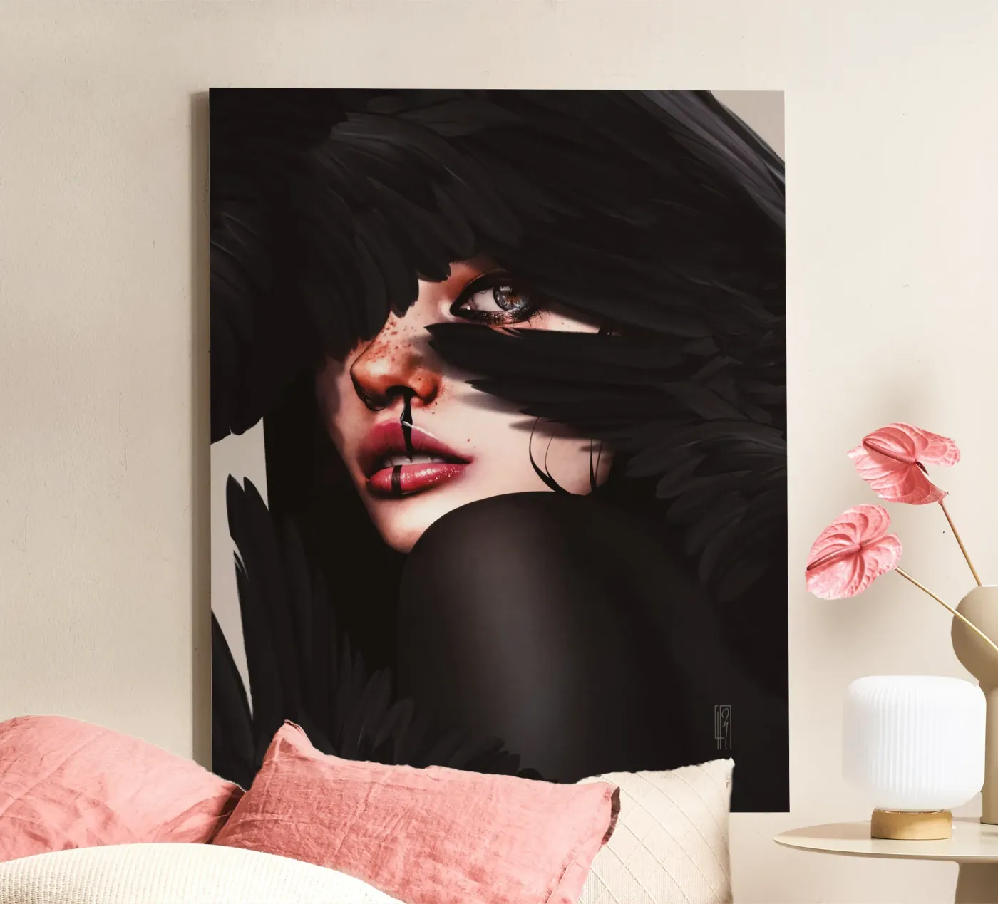 Dancing With Shadows tela da laurahrubin