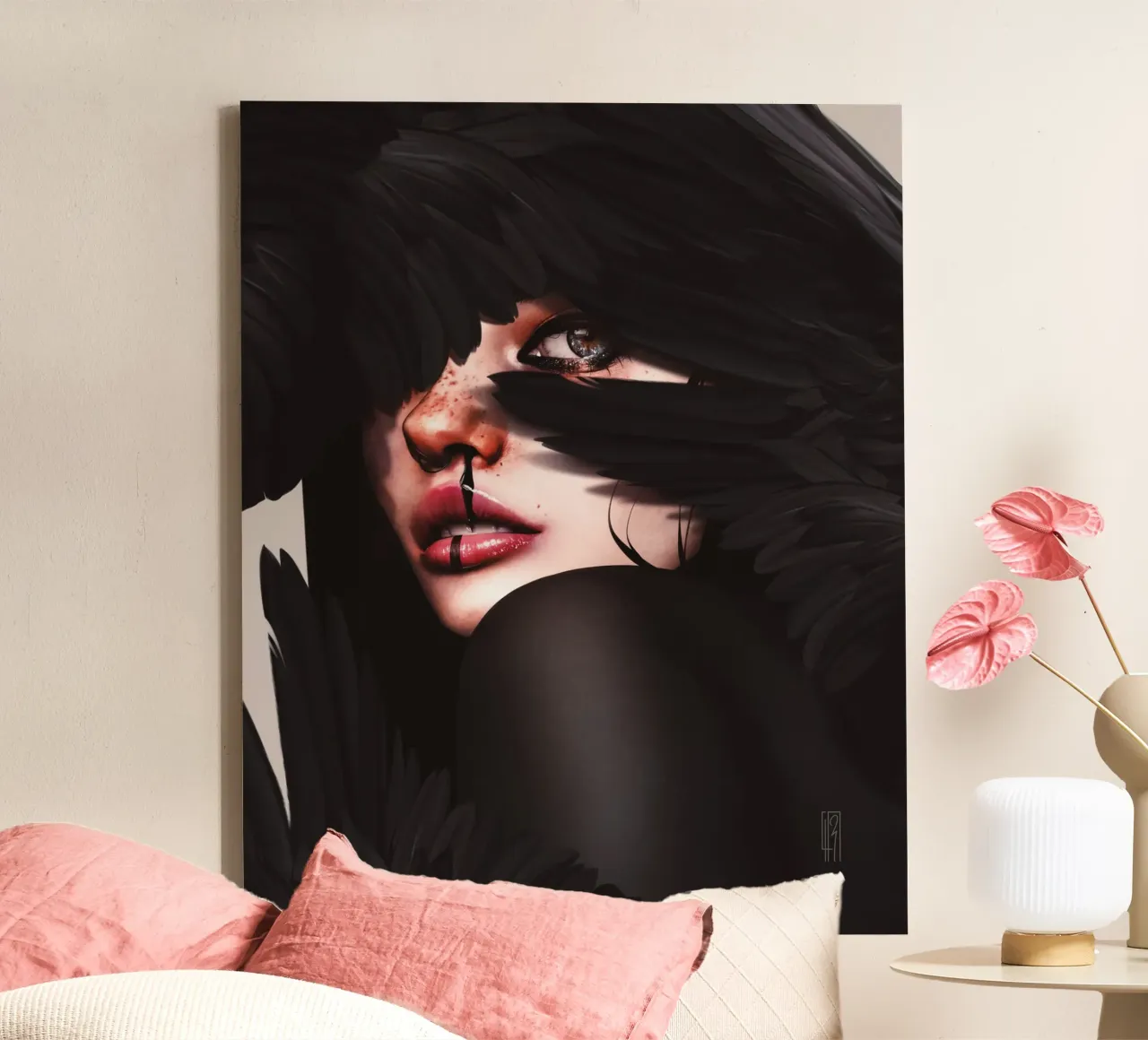 Dancing With Shadows tela da laurahrubin