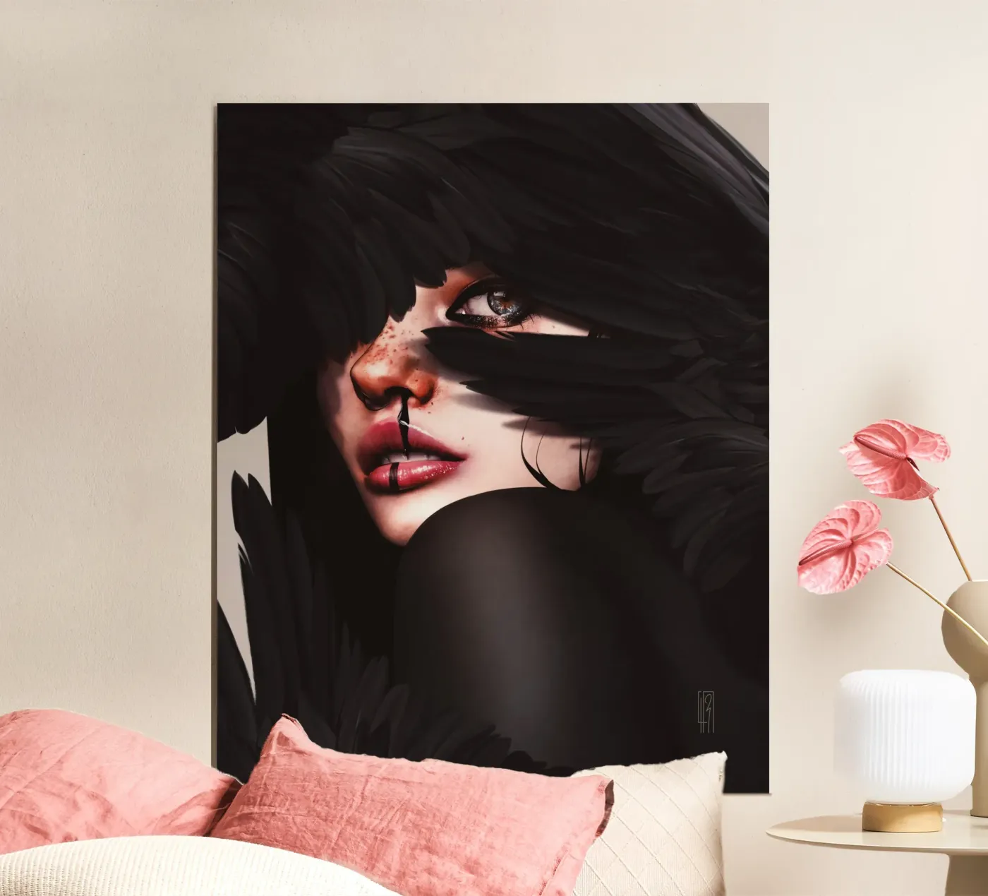 Dancing With Shadows poster van laurahrubin