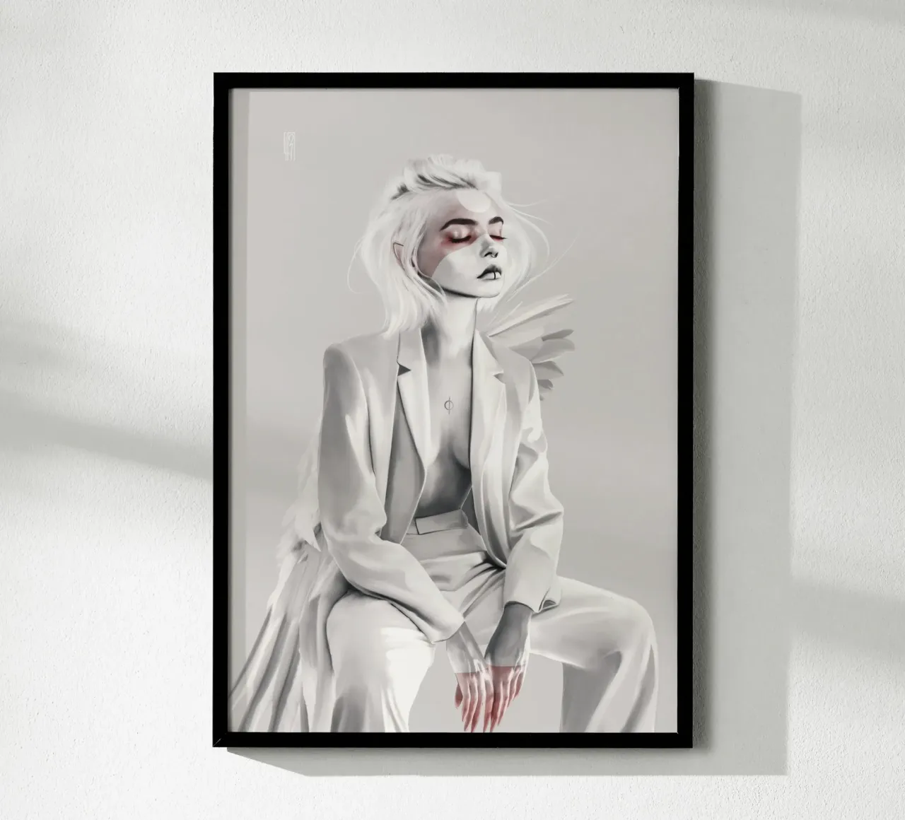 Dream poster with aluminum frame by laurahrubin