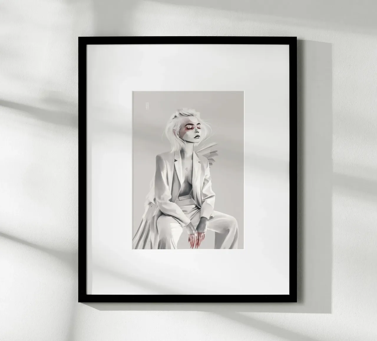 Dream poster with aluminum frame by laurahrubin