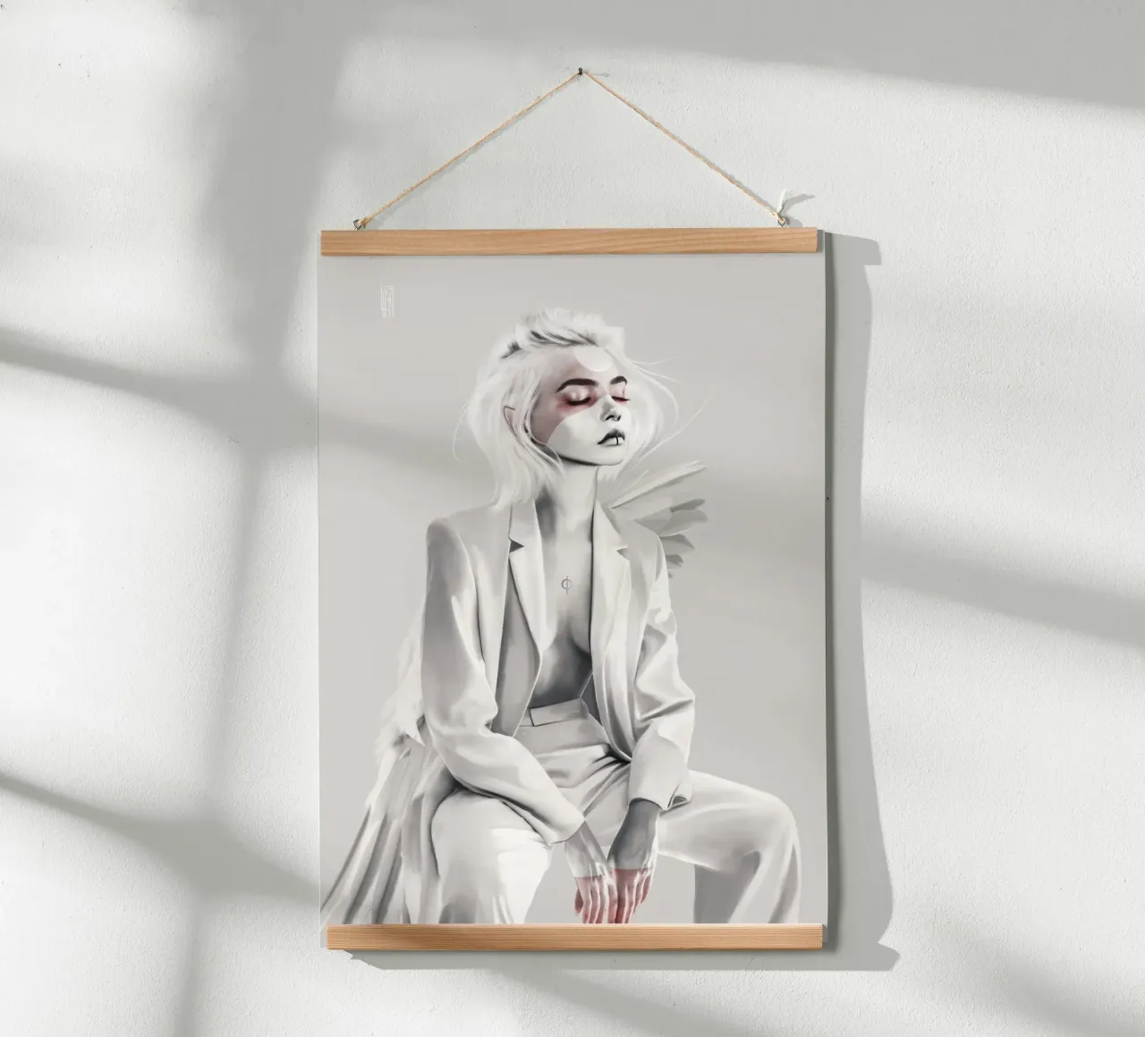 Dream poster with aluminum frame by laurahrubin