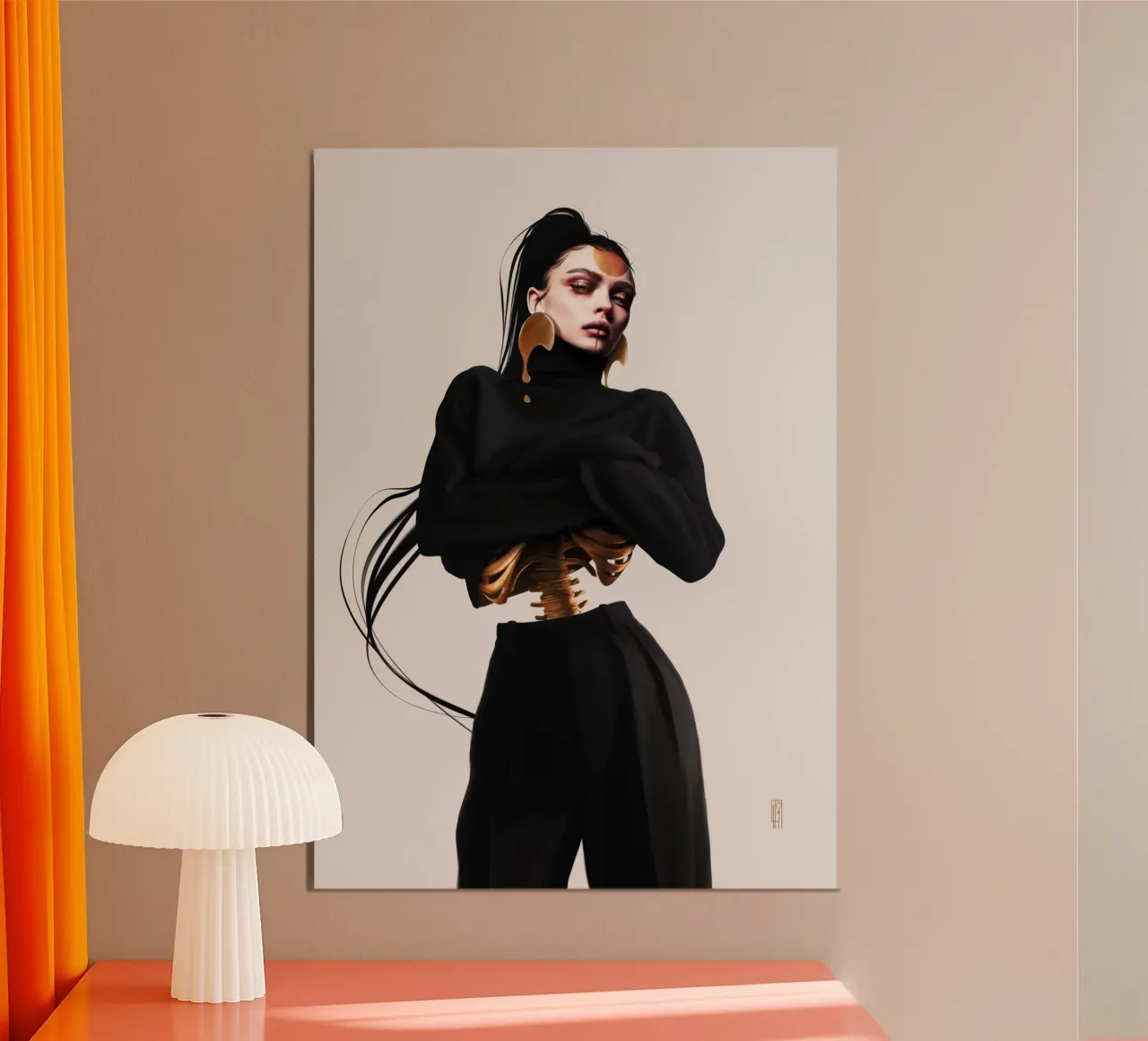 Golden poster da laurahrubin