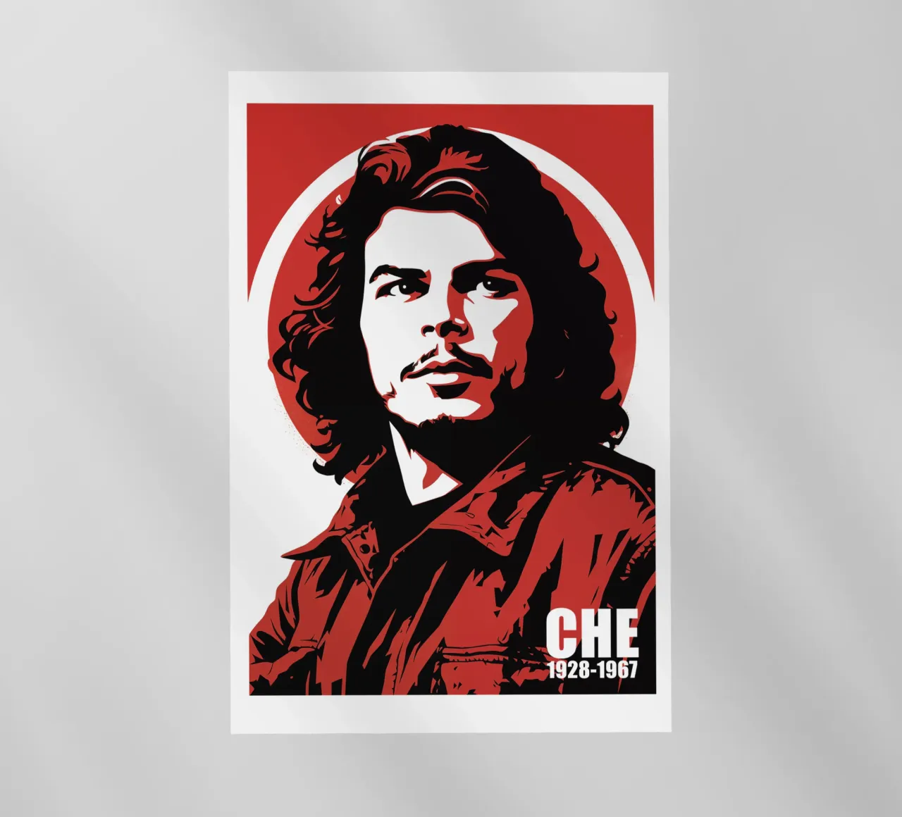 Ernesto Che Guevara Vintage Motiv backlit folie van Autofocus