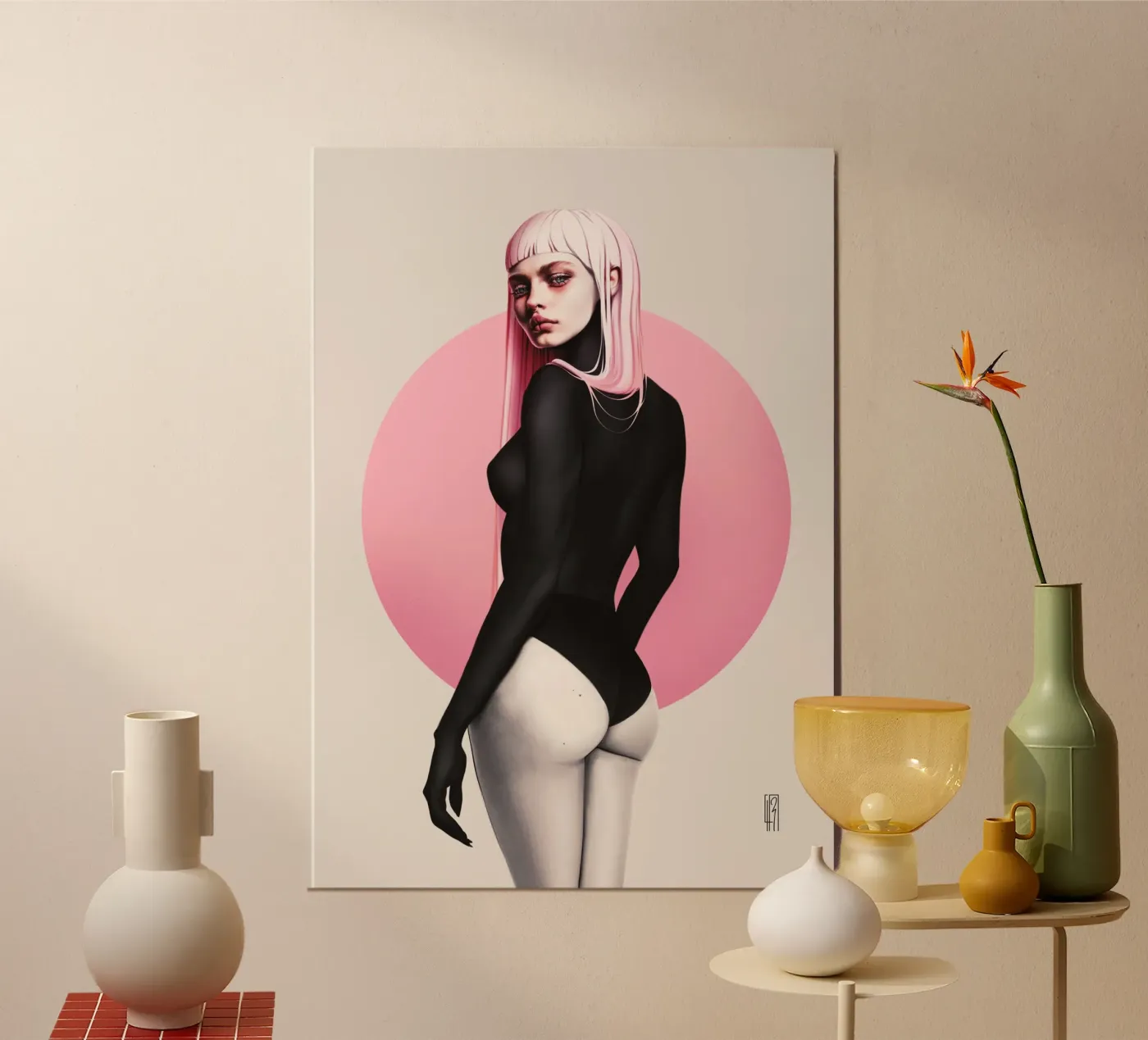 Peaches poster da laurahrubin