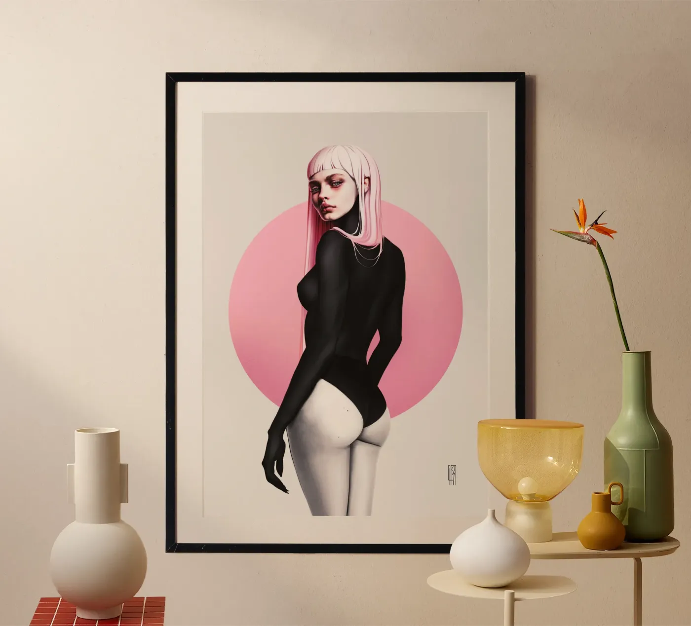 Peaches poster da laurahrubin