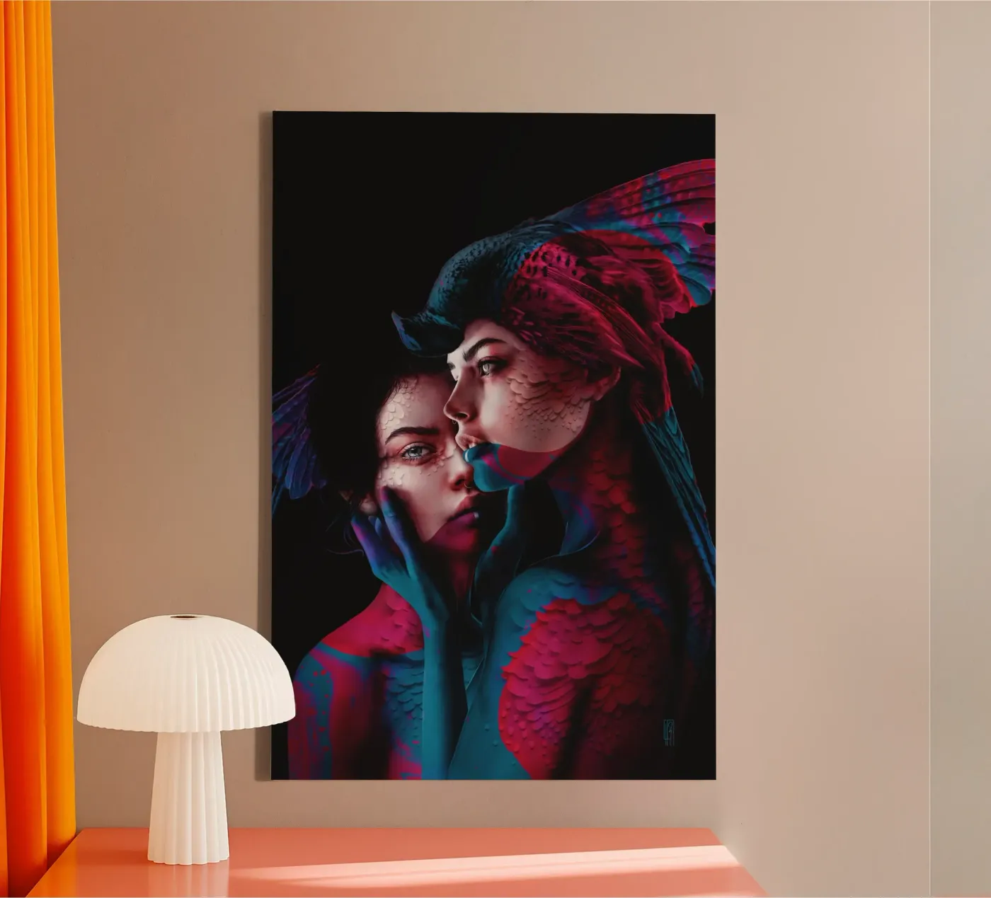 Different Leinwand von laurahrubin