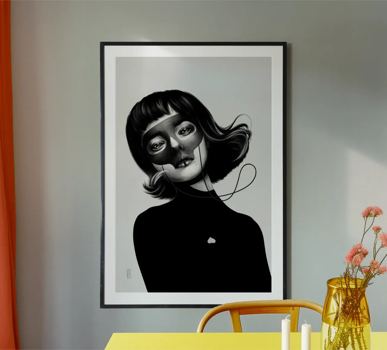 Haunting Reverie carta hahnemühle da laurahrubin