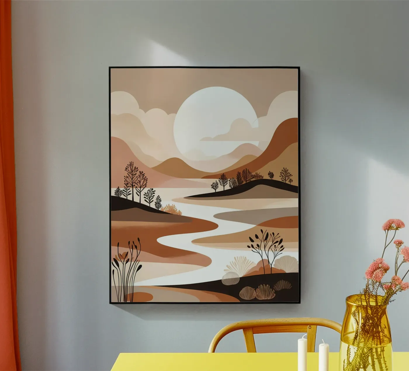 Tramonto sereno plexiglass da Artistic-shop