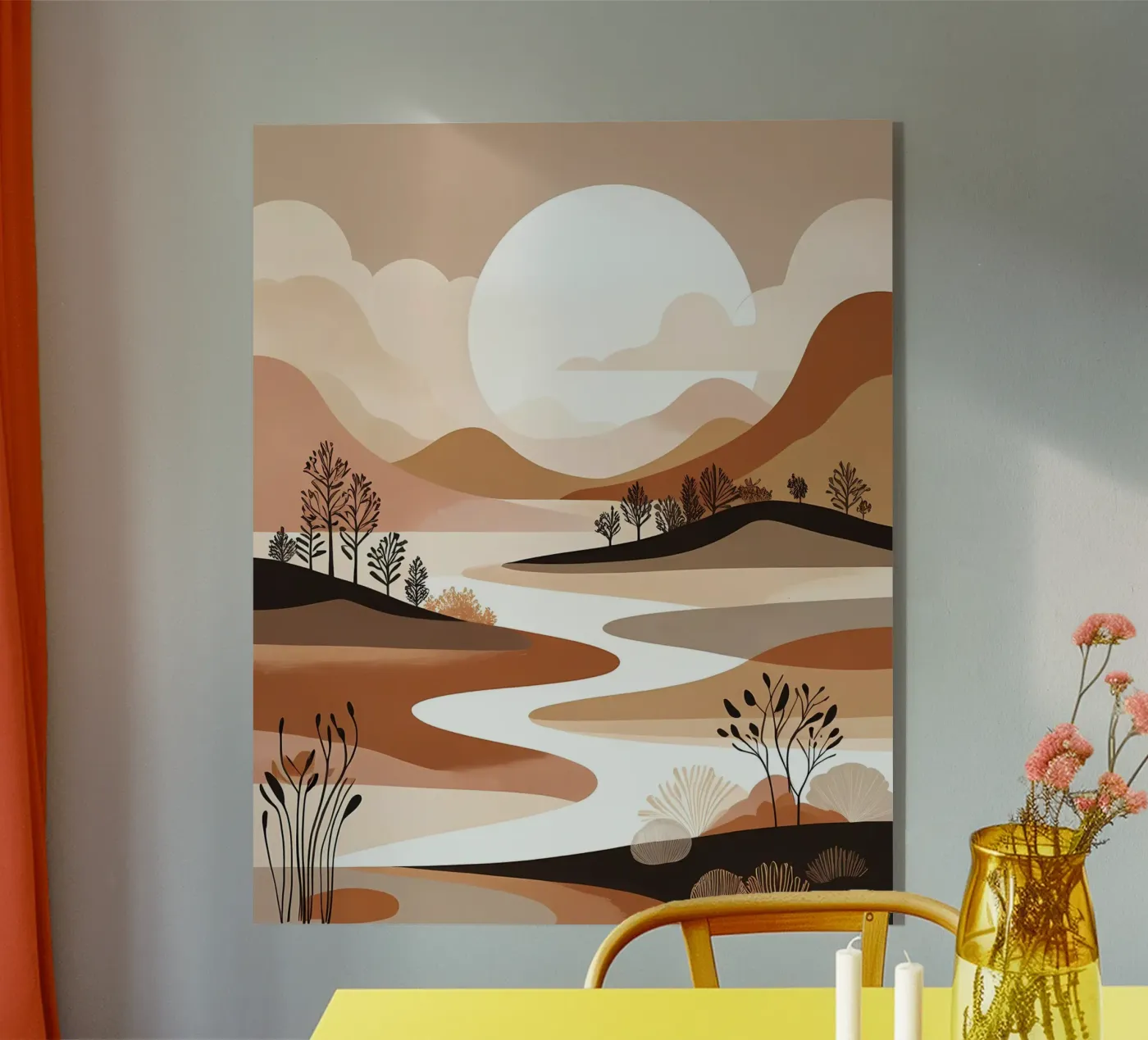 Tramonto sereno plexiglass da Artistic-shop