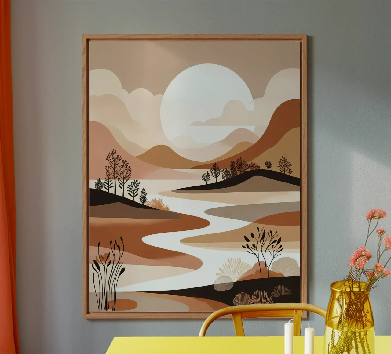 Serene Sunset alu-dibond by Artistic-shop