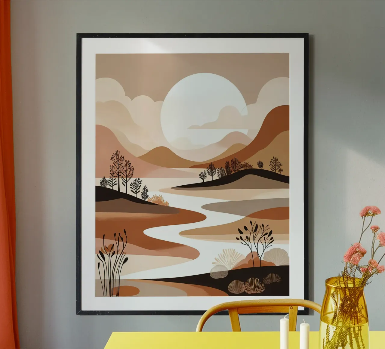 Serene Sunset hahnemühle by Artistic-shop
