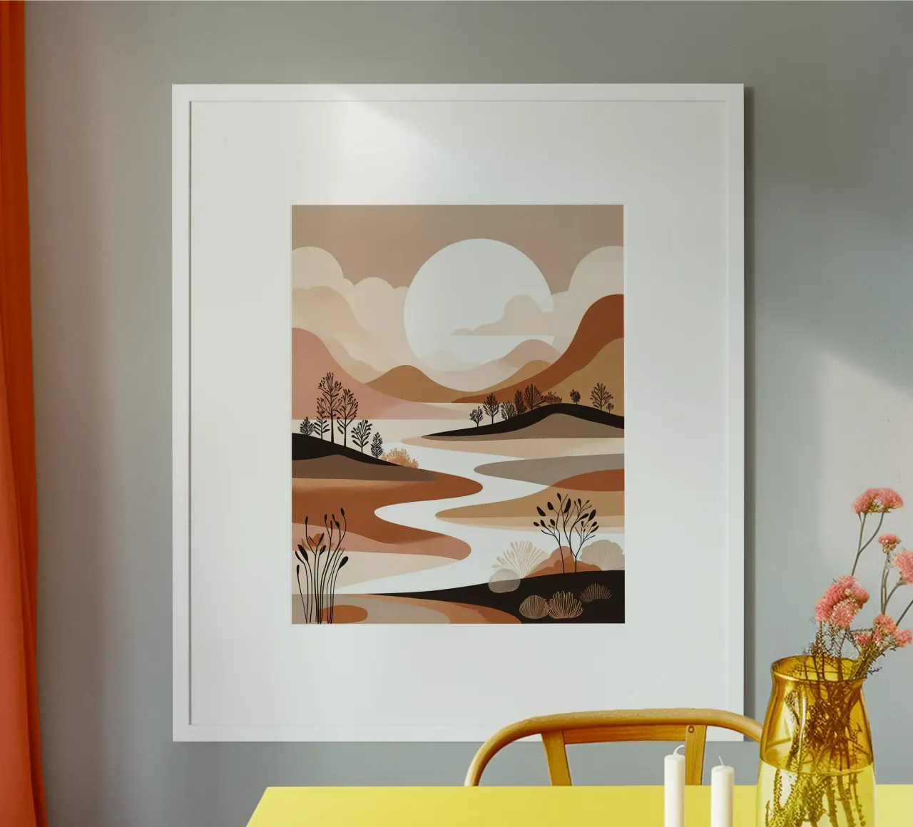 Serene Sunset hahnemühle by Artistic-shop